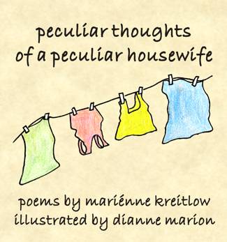 Cover for peculiar thoughts of a peculiar housewife